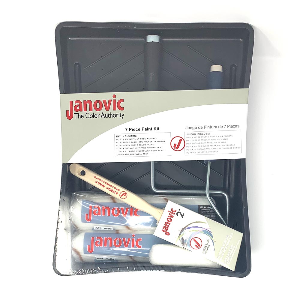 Janovic 7 Piece Paint Kit Janovic
