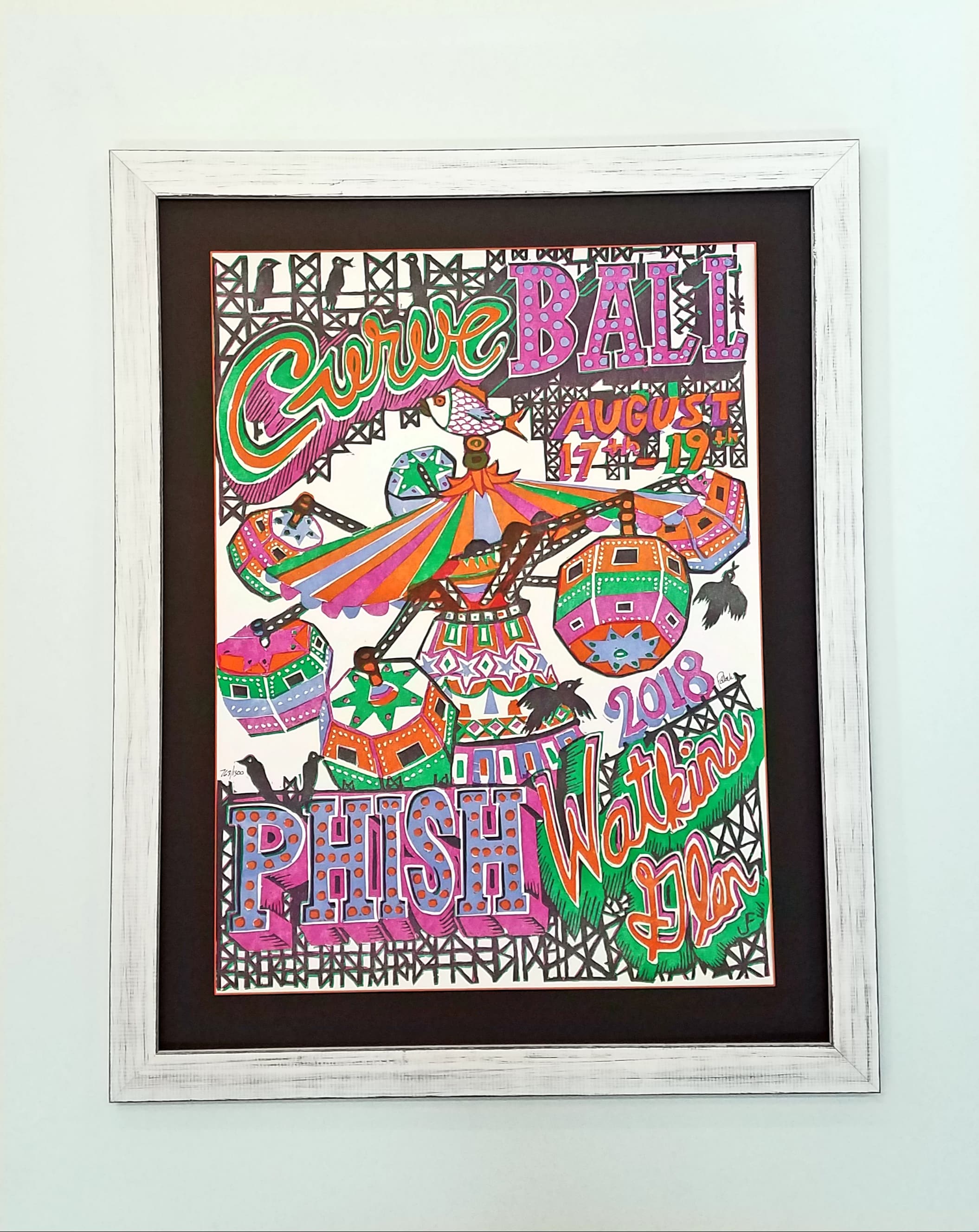 Framing Concert Posters