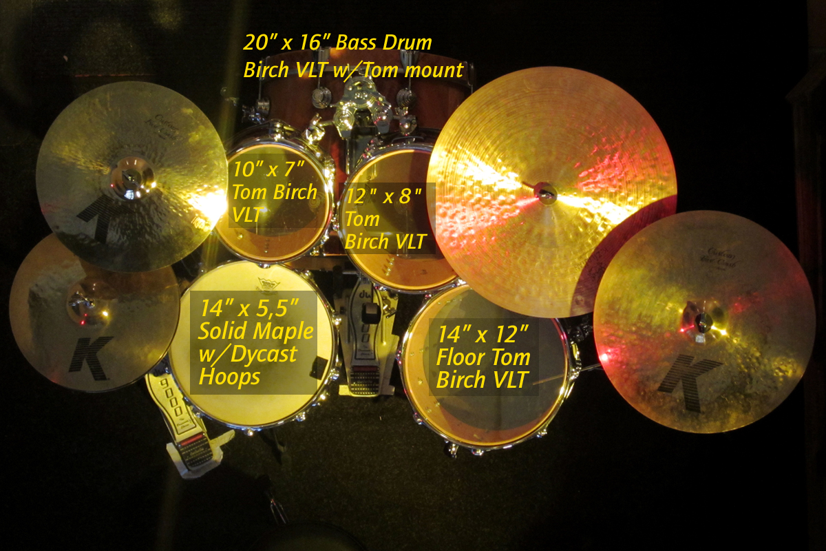 DW Drums & Remo Heads Jan Rohlfing