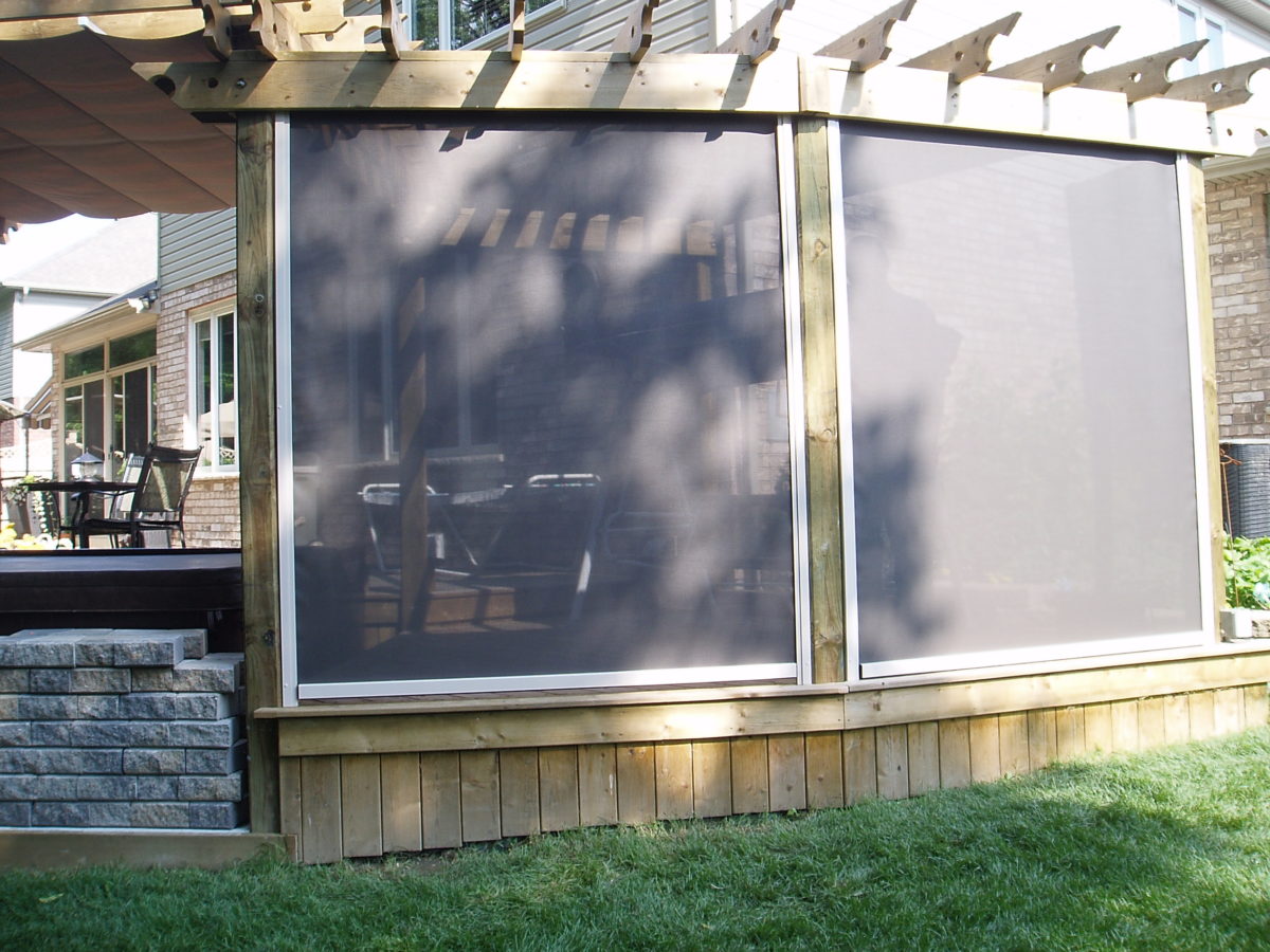 Keep the Sun In and The Bugs Out with Retractable Screens