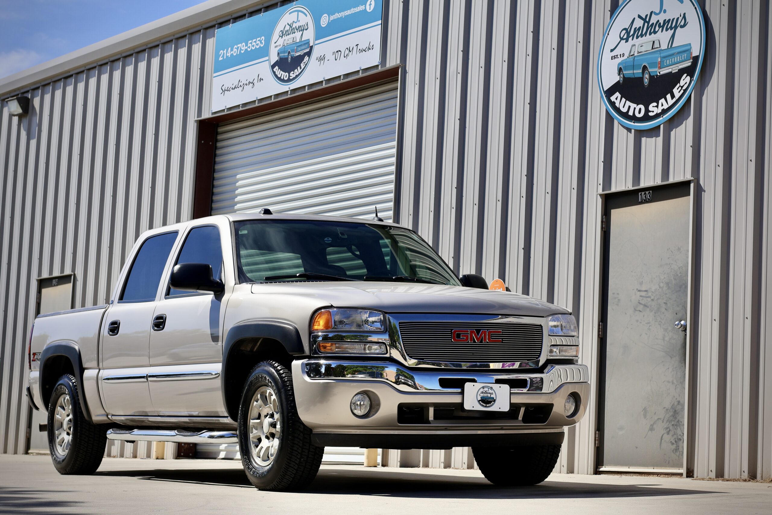 **SOLD**2005 GMC Sierra 1500 SLT Z71 5.3L 4×4 **80K MILES** J. Anthony’s Auto Sales
