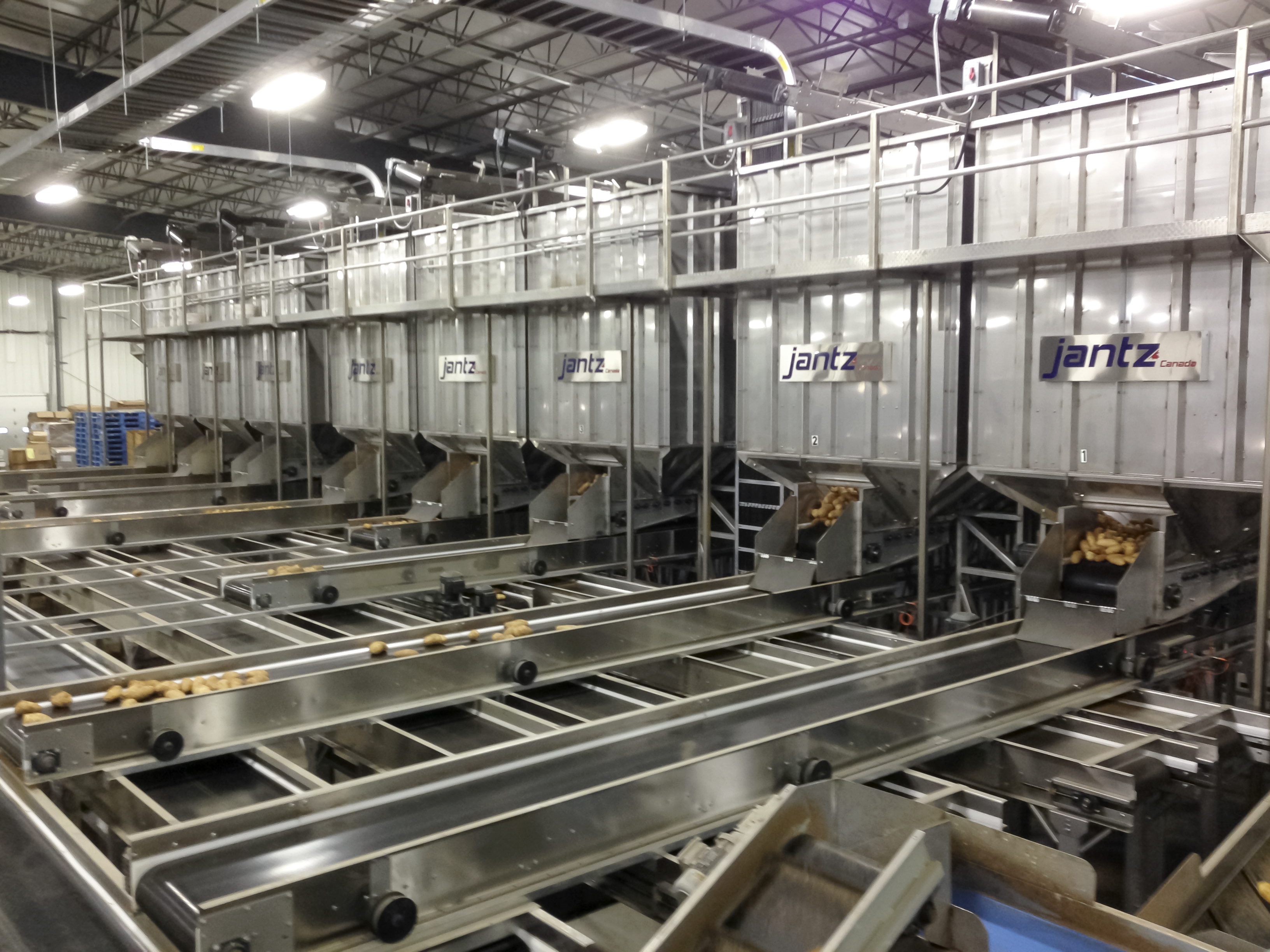 Even Flow Bins/Hoppers Even flow Storage Bins for Fresh Produce