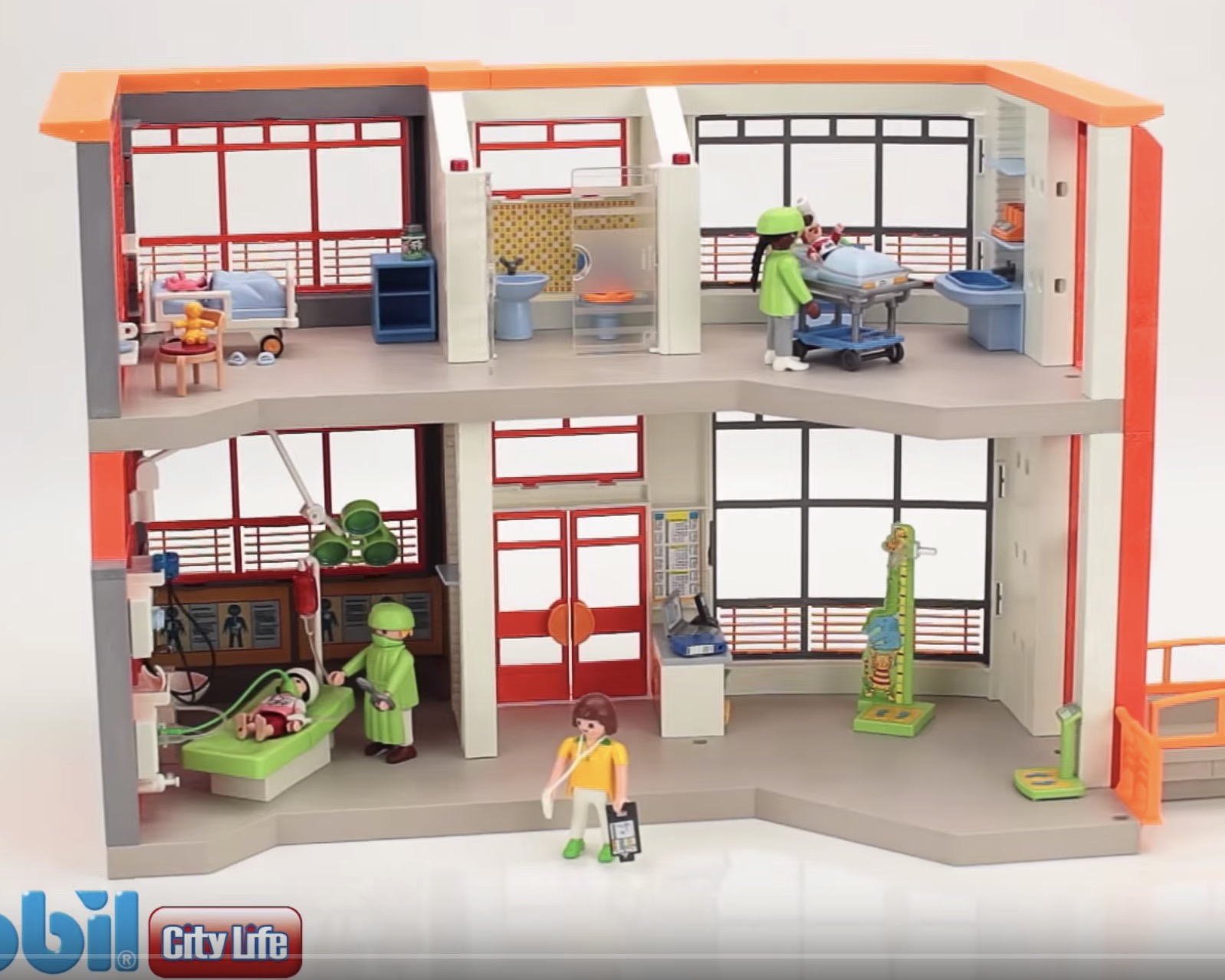 PLAYMOBIL Instruction Furnished Children's Hospital (6657