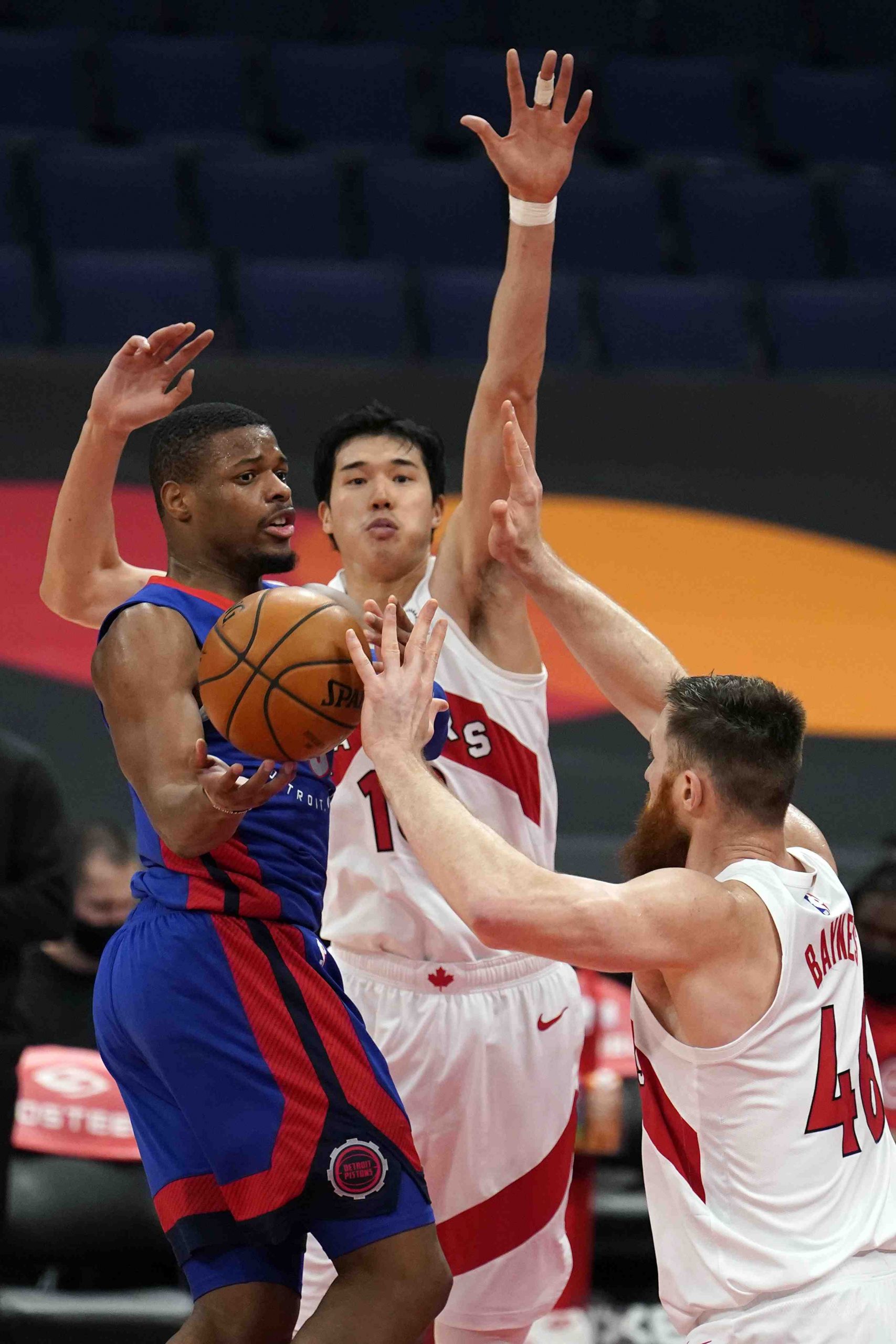 Pistons Raptors Basketball JAPAN Forward