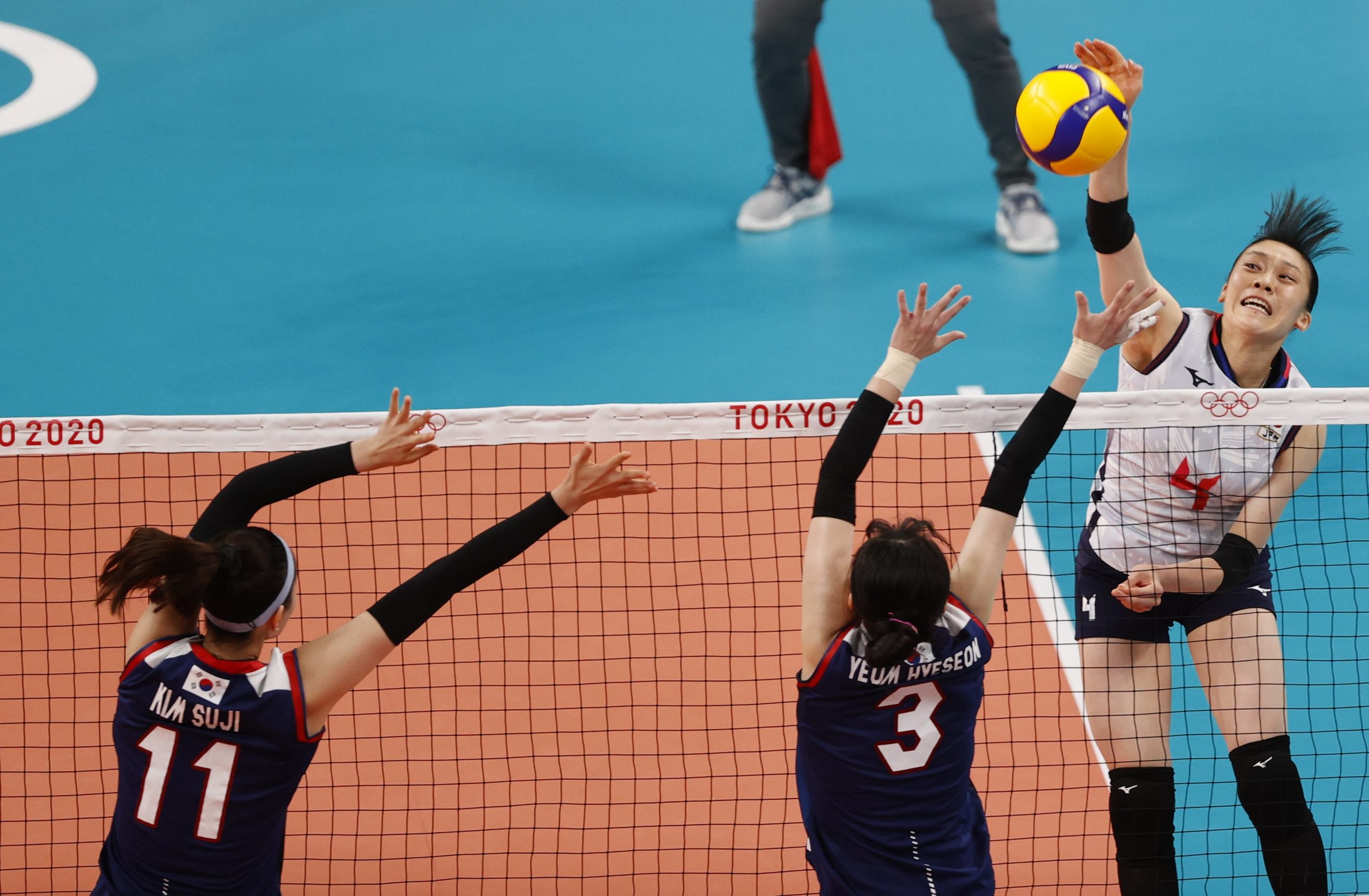 VOLLEYBALL Japanese Women’s Team Loses to South Korea in a FiveSet