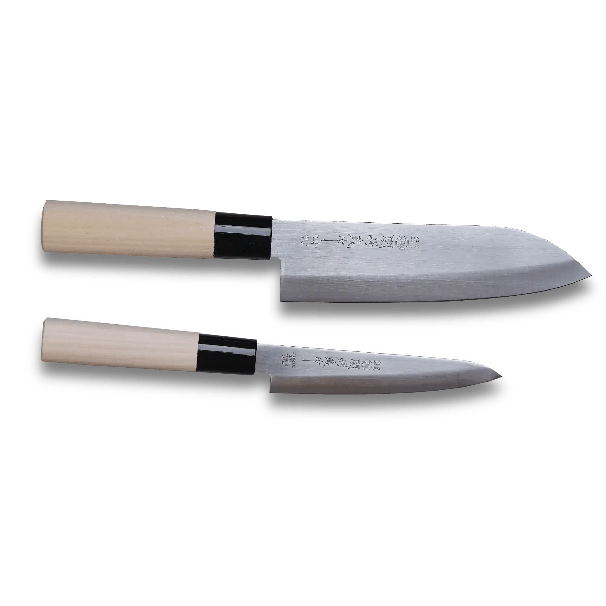 Tsubazo 2pc Knife Set Santoku and Petty Knife Made in Japan