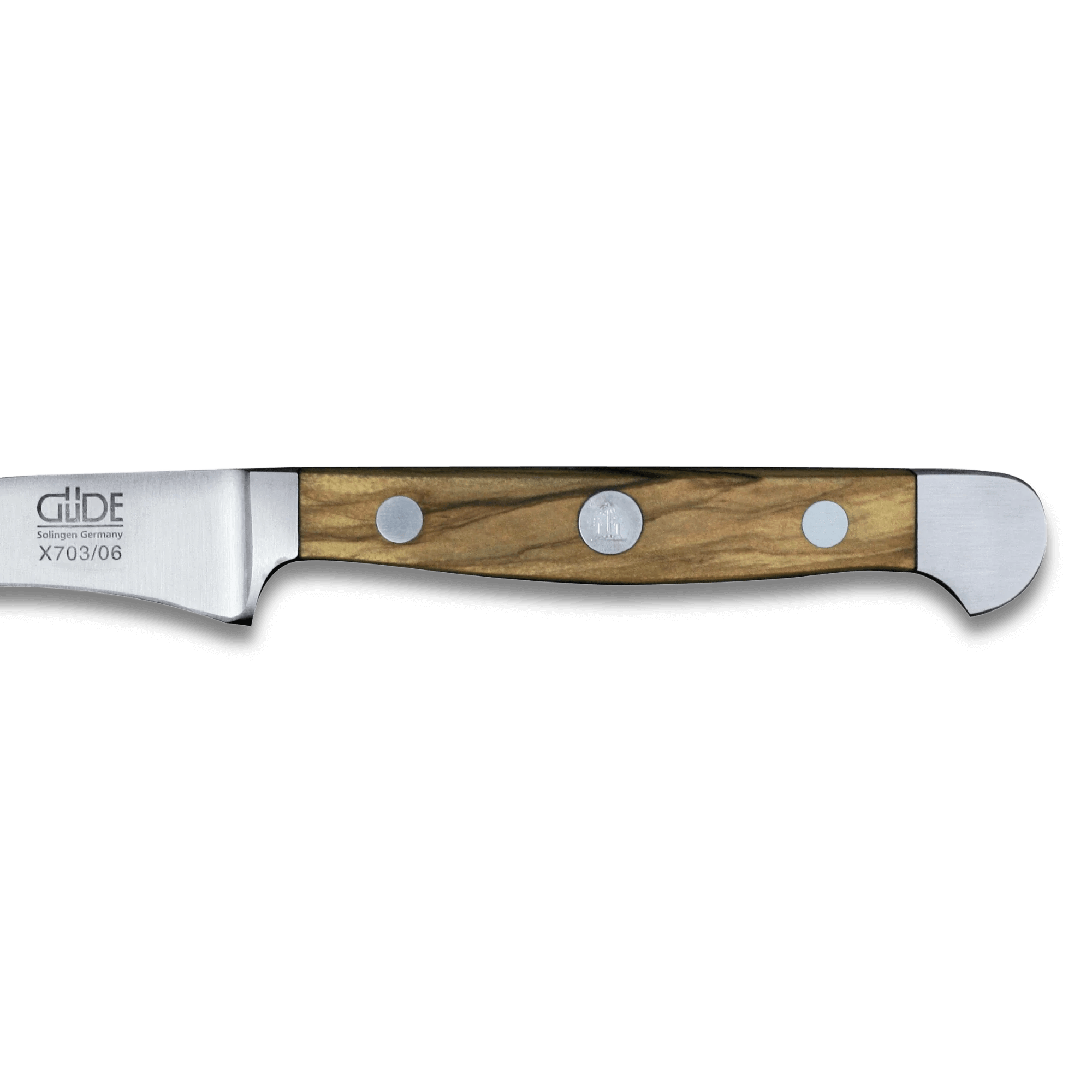 ALPHA OLIVE 2.36 Pairing Knife Steel