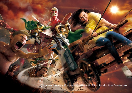 Attack On Titan Xr Ride | Universal Studio Japan | Japan Deluxe Tours