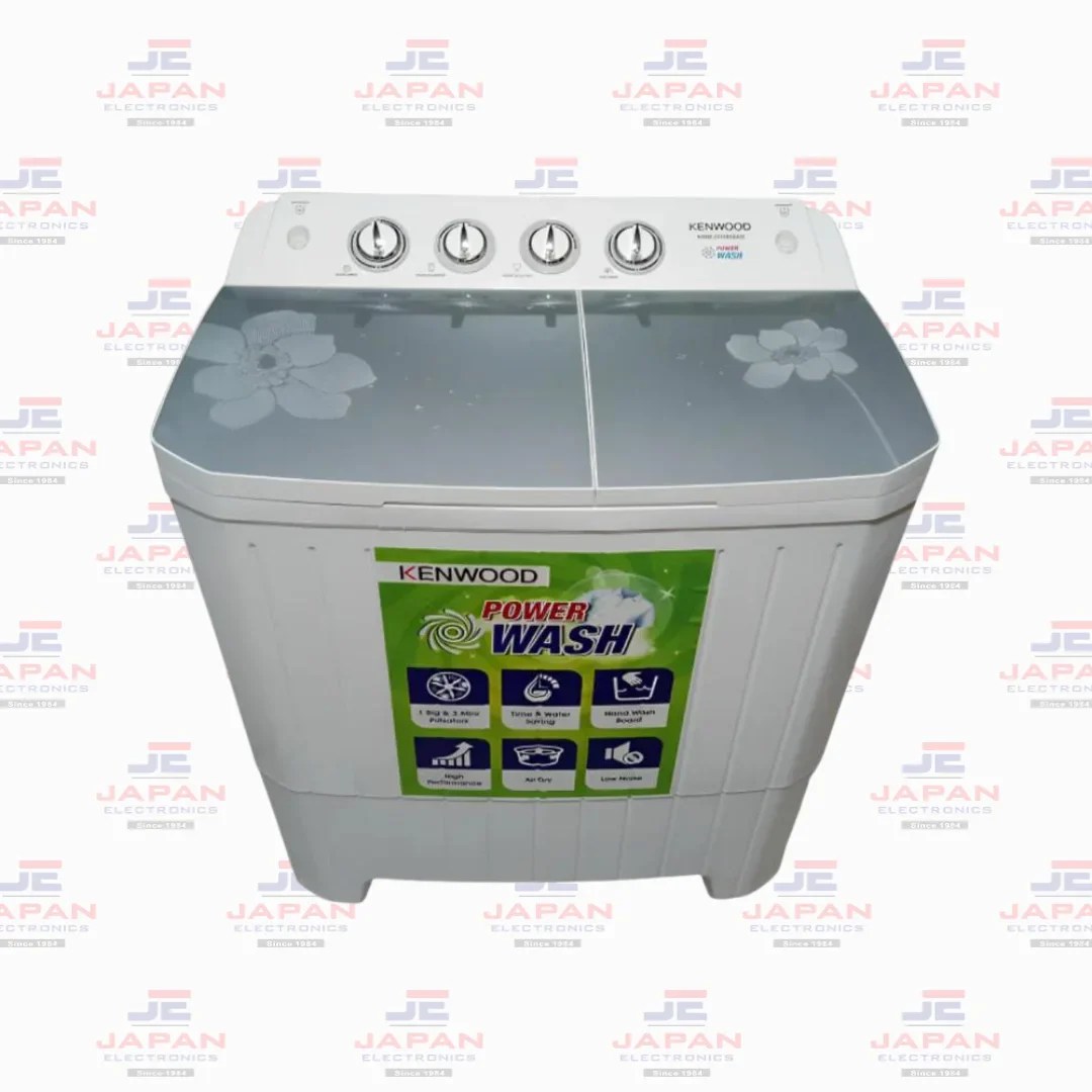 Kenwood Washing Machine KWM231159 (Silver Grey Powder Wash) Twin Tub