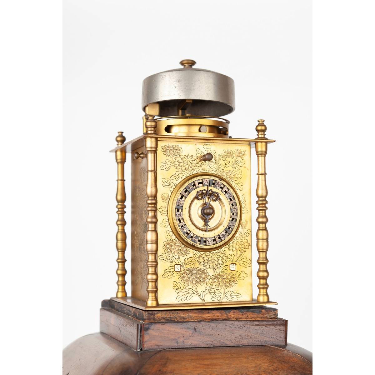 Antique Japanese Clocks Original Antiques Metalwork Meji Era