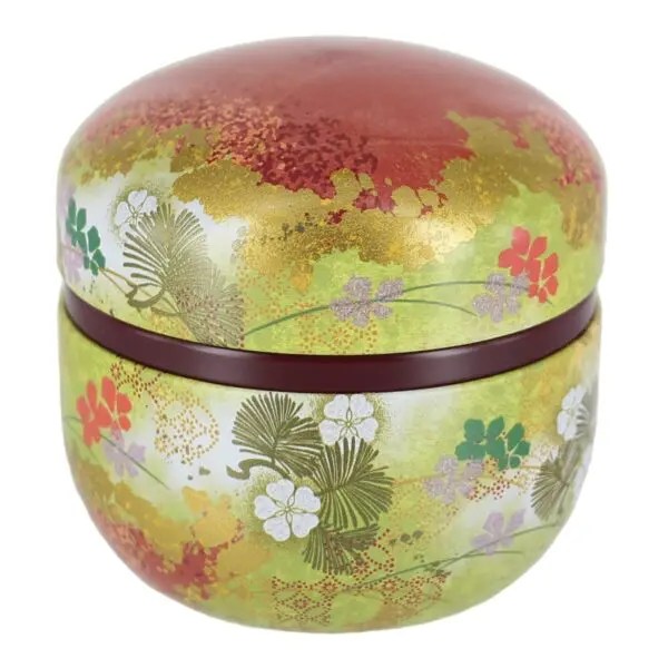 Gold Decorative Tea Container