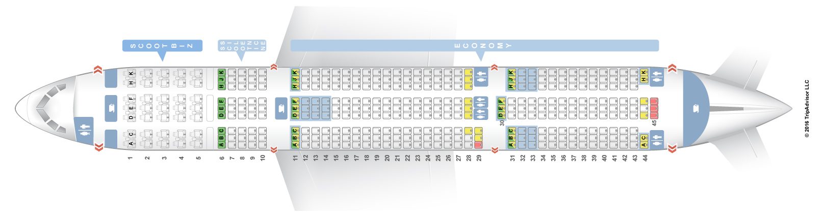 787 9 Seat Map