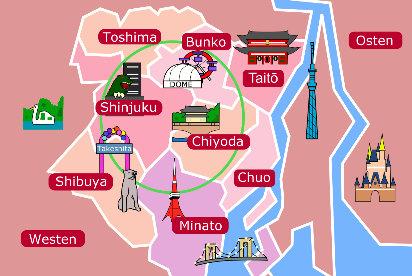 Tōkyō Metropole der Vielfältigkeit Sightseeing und Unternehmungen
