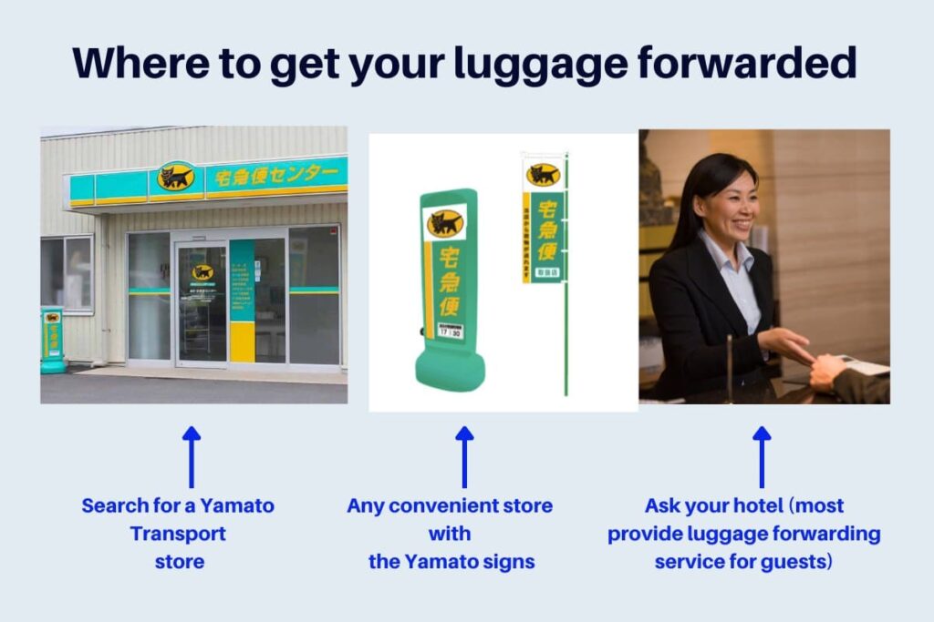 The Secret to Travel Japan StressFree Use Yamato Luggage Forwarding