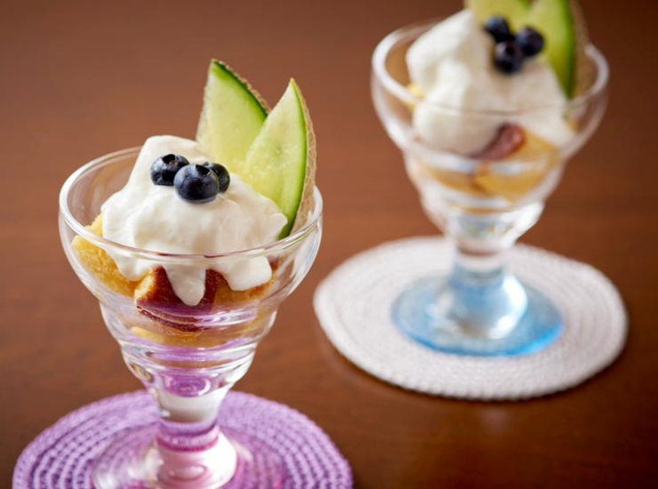 Cooking with Sake Marshmallow and Yogurt Parfait JSS