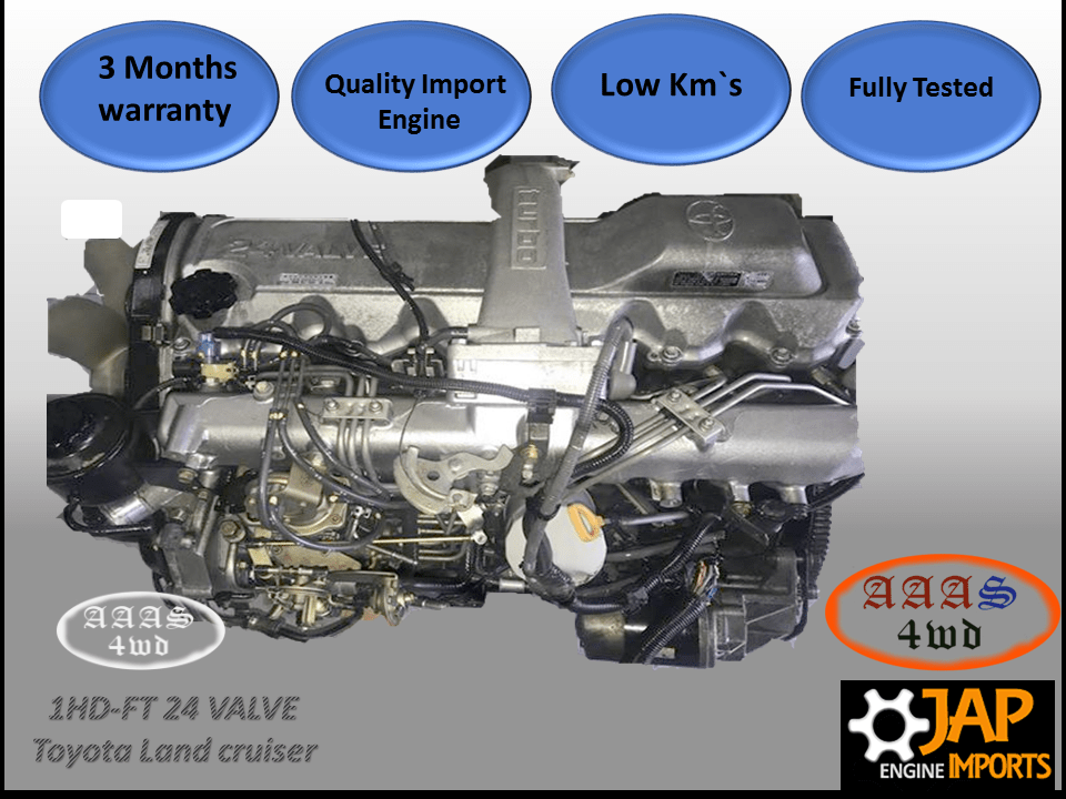 1HD FT Toyota LANDCRUISER Engine Used Engine For Sale 1800 577 527