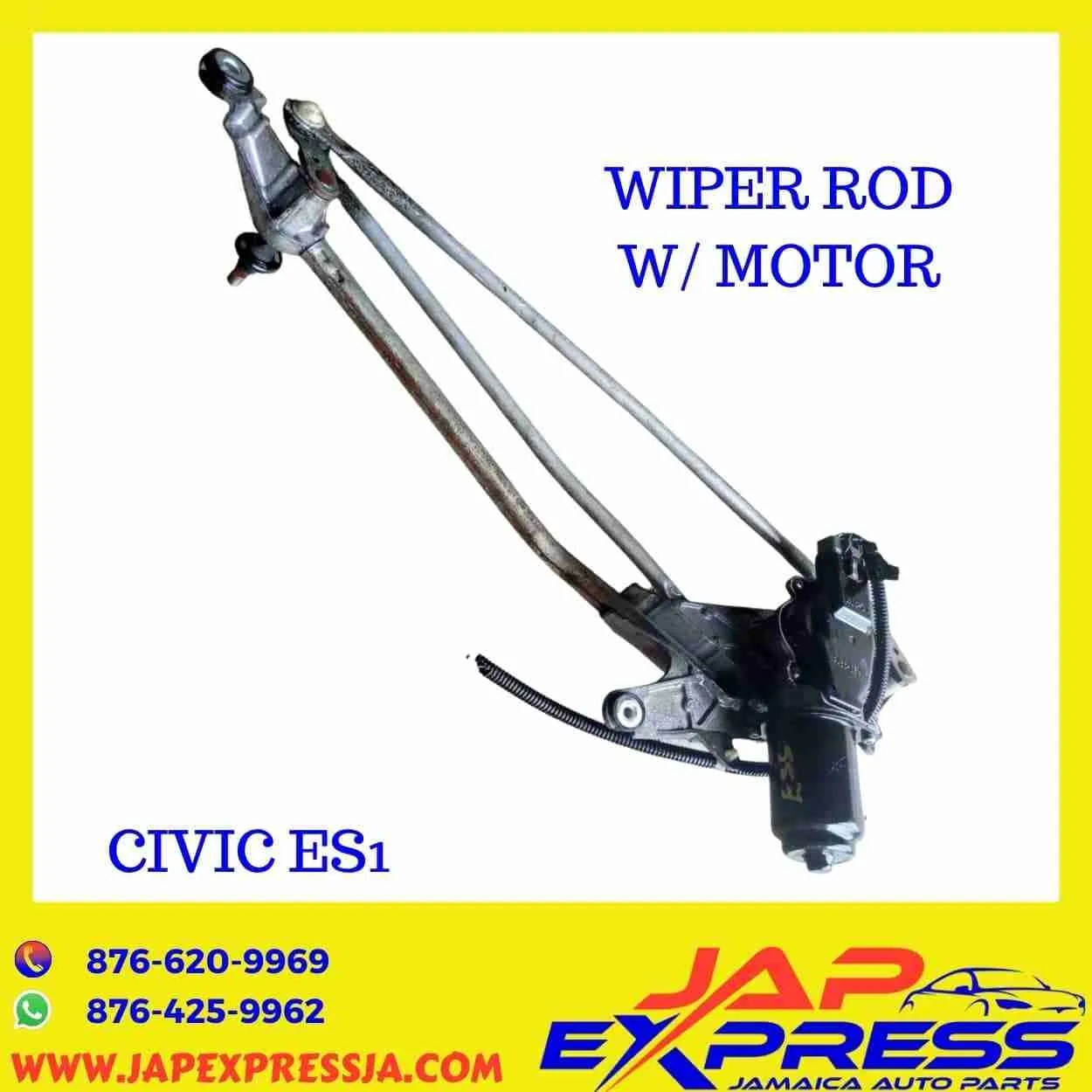 WIPER LINKAGE & MOTOR HONDA CIVIC ES15 Jamaica Auto Parts Express