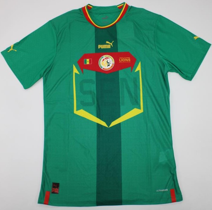 Senegal football team jersey CAN 2022