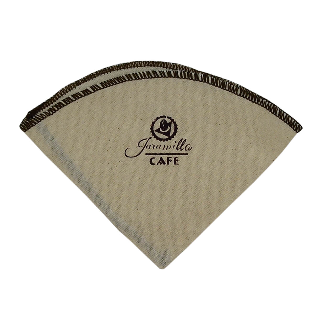 V60 REUSABLE COFFEE FILTER BAG JARAMILLO CAFE BLK STITCHING