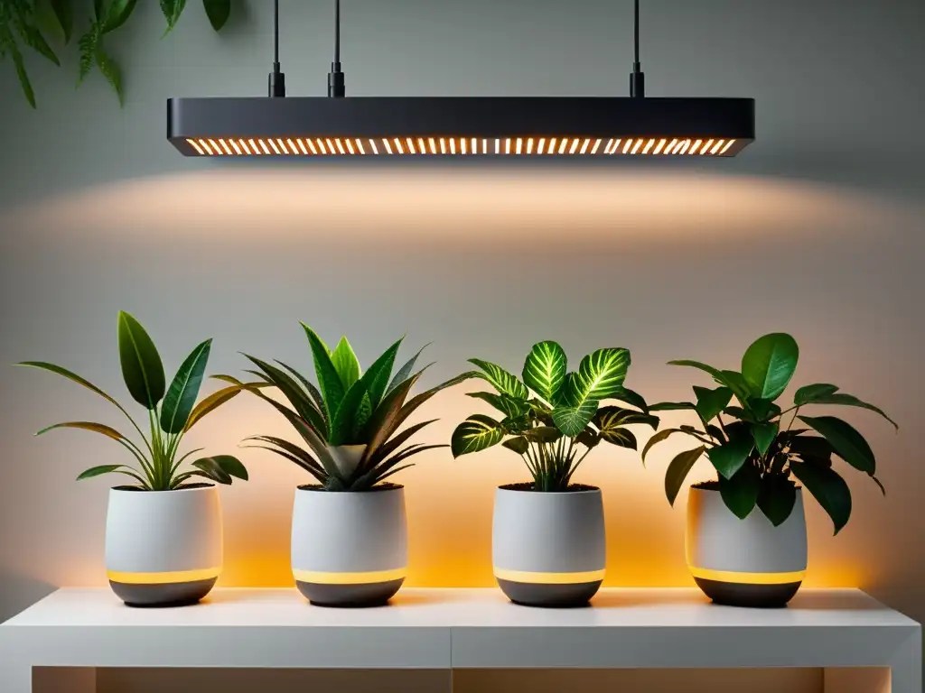 Guía de Iluminación para Plantas de Interior Lámparas y Soluciones LED