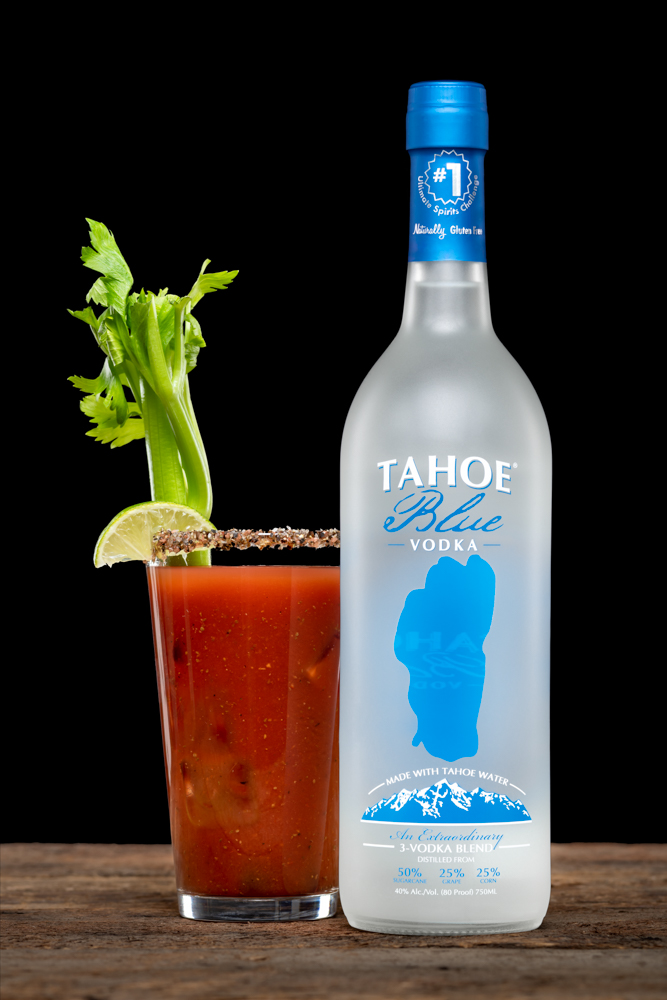 Tahoe Blue Vodka Bloody Mary Jared Carpenter Photography