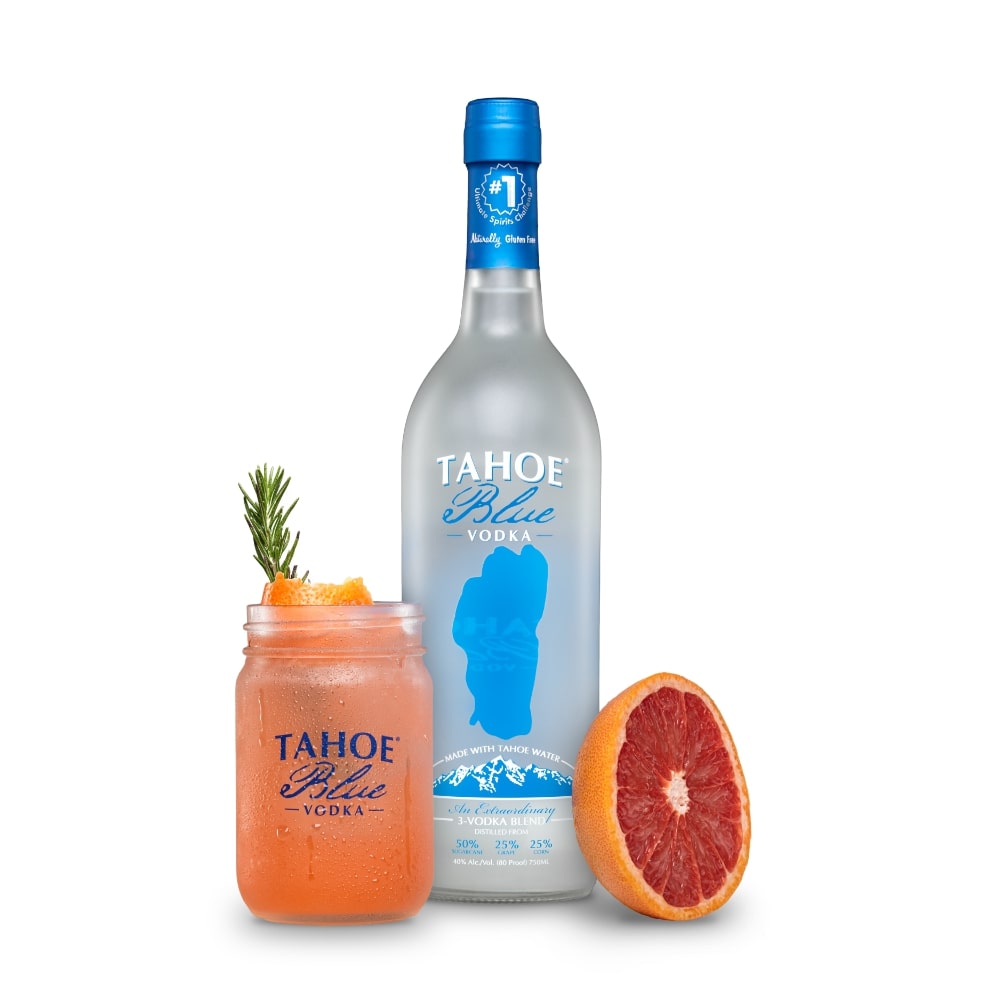 Tahoe Blue Vodka Cocktails Jared Carpenter Photography