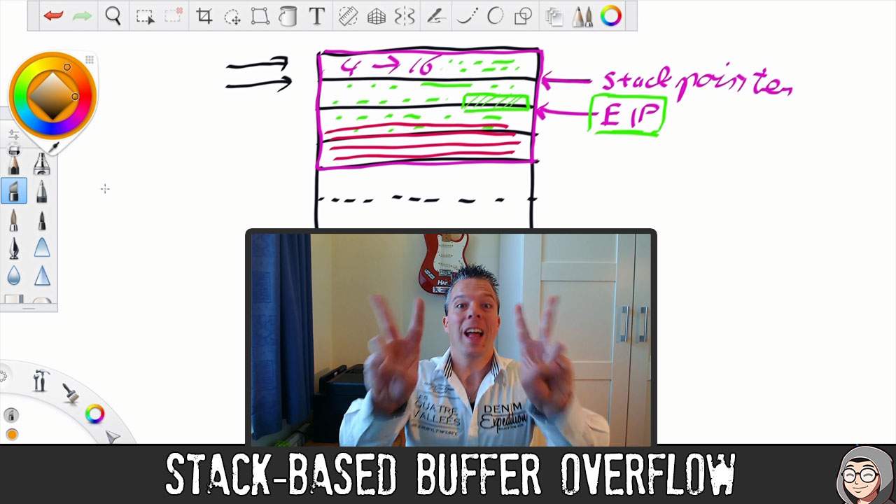 ED22 StackBased Buffer Overflow Jarno Baselier