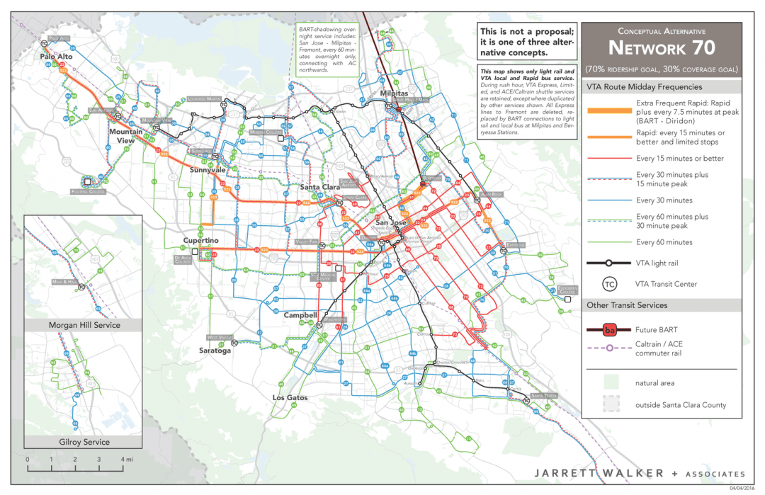 Santa Clara VTA Transit Ridership Improvement Program — Jarrett Walker