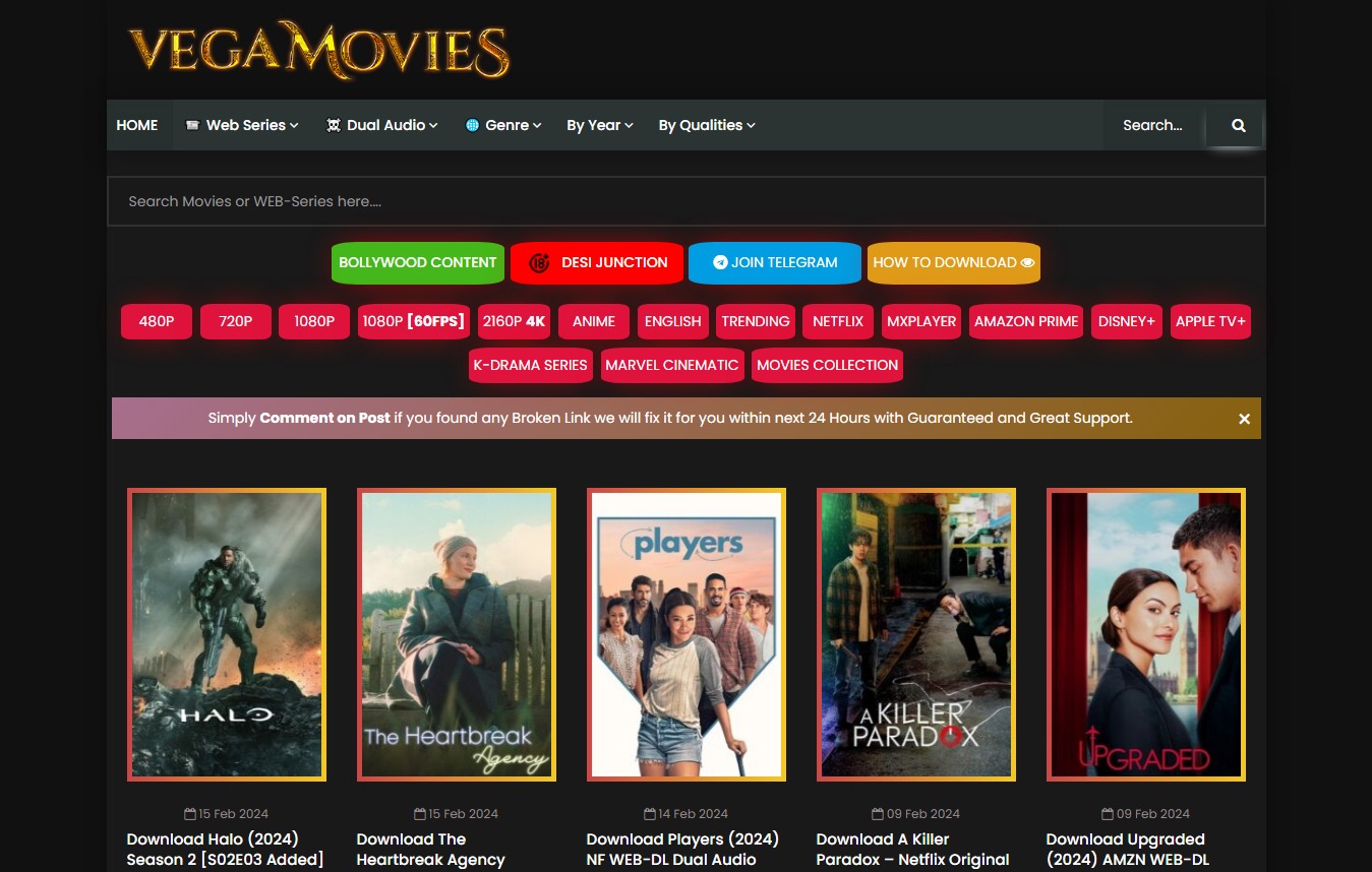 What is Vegamovies A Comprehensive Guide with Substitutes for Watching