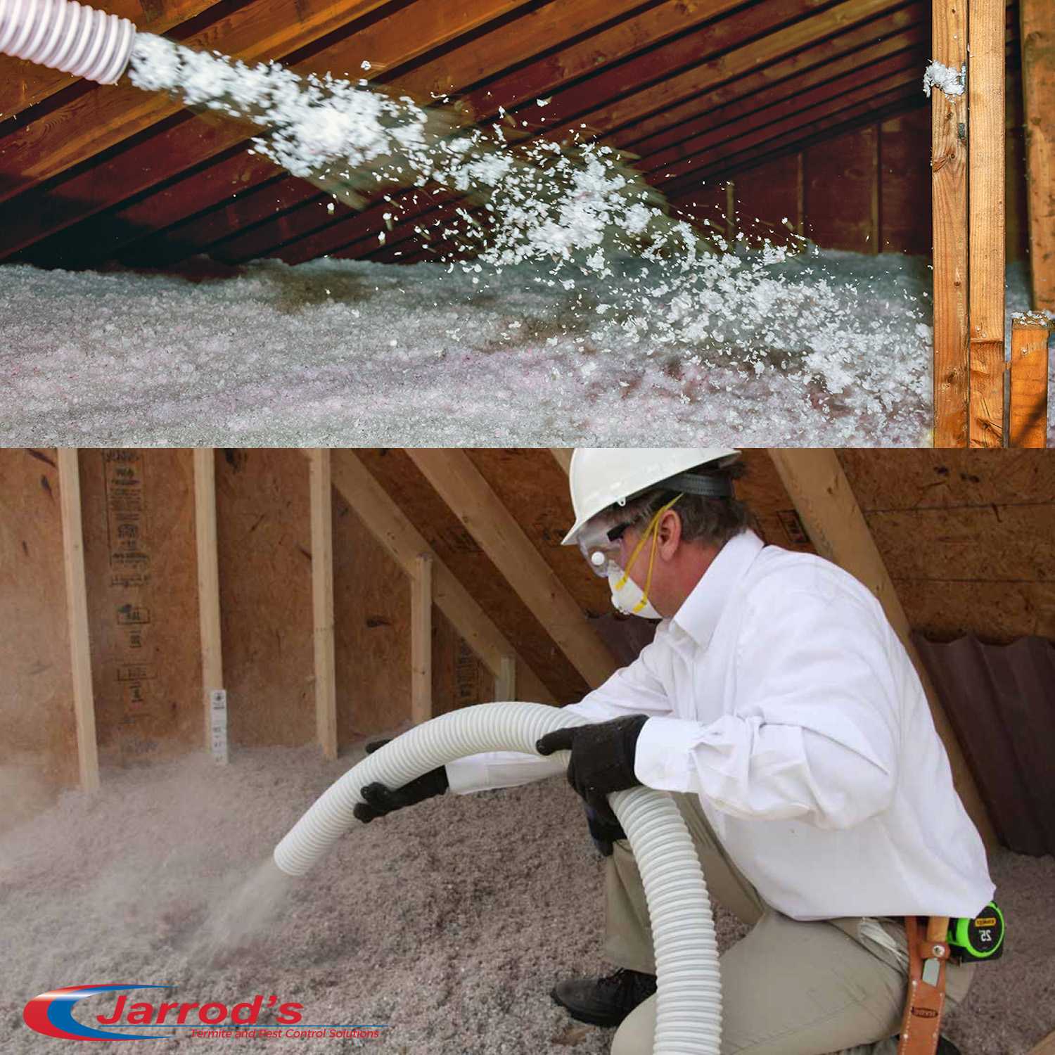 Attic T•A•P® Pest Control Insulation Jarrod’s Pest Control