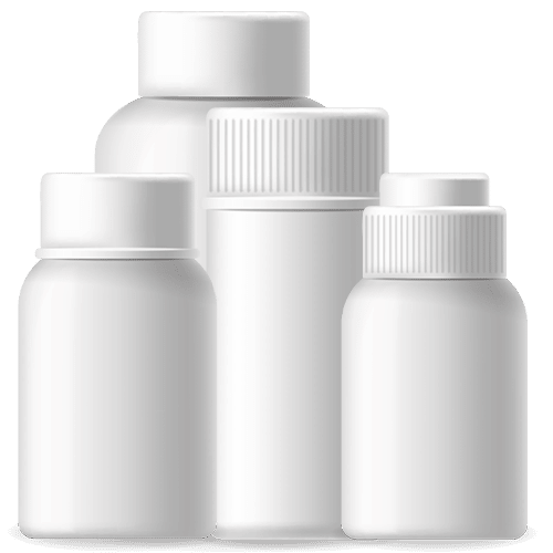 Plastic Pill Bottles JarsBottles