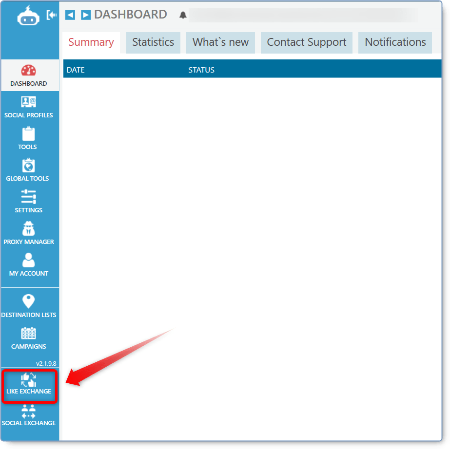 The Like Exchange Tool Jarvee