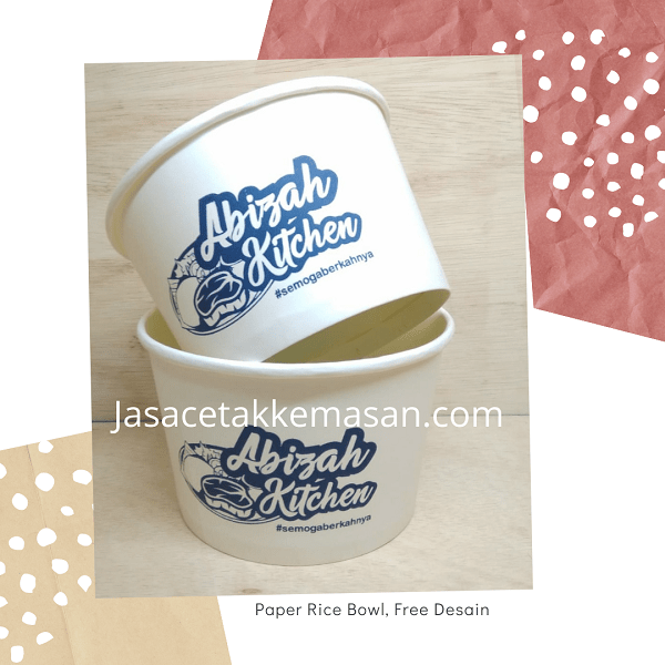 Paper Cup rice bowl Onepack.Id