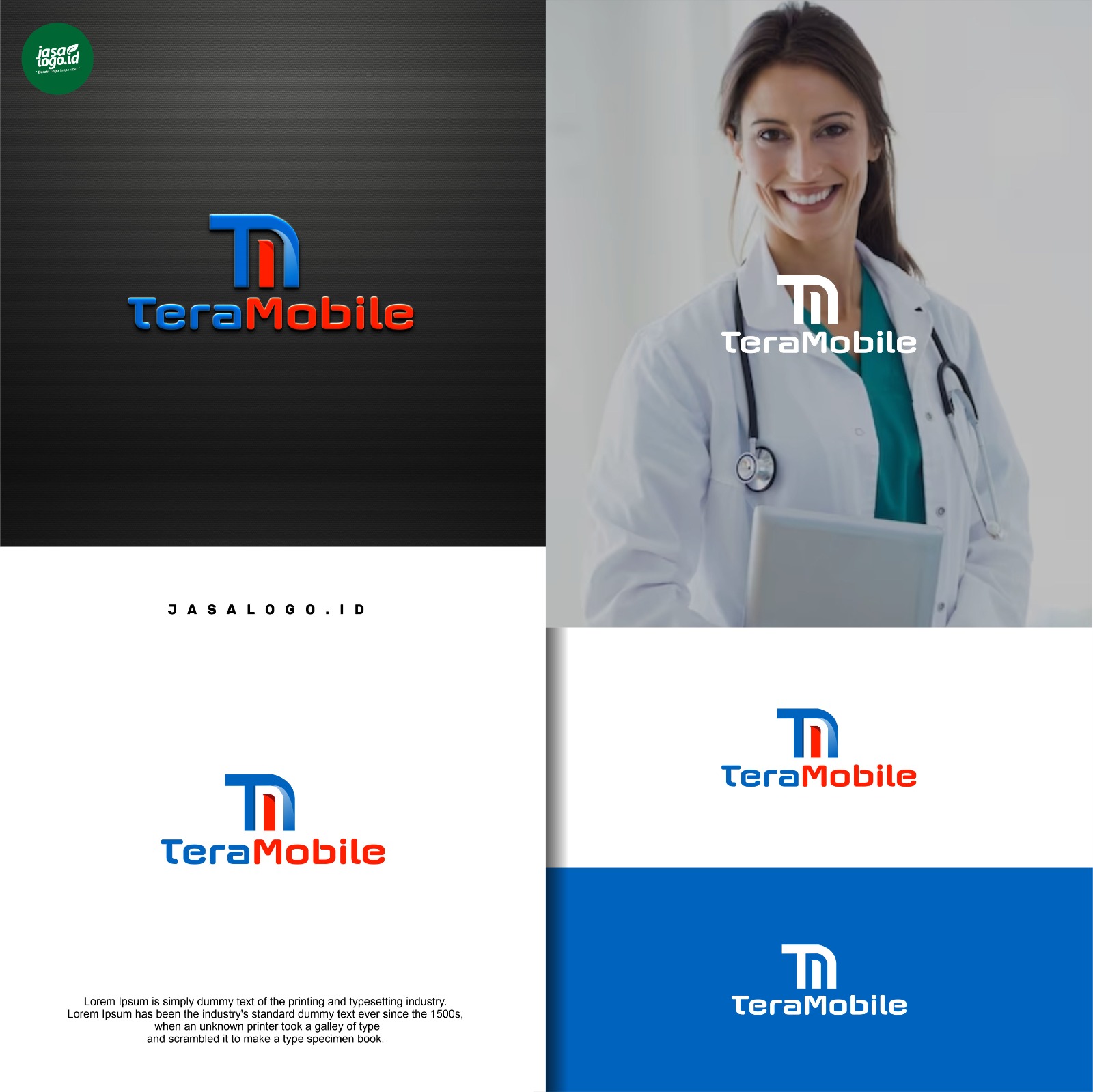 Jasa Logo Vendor Medical tech TeraMobile