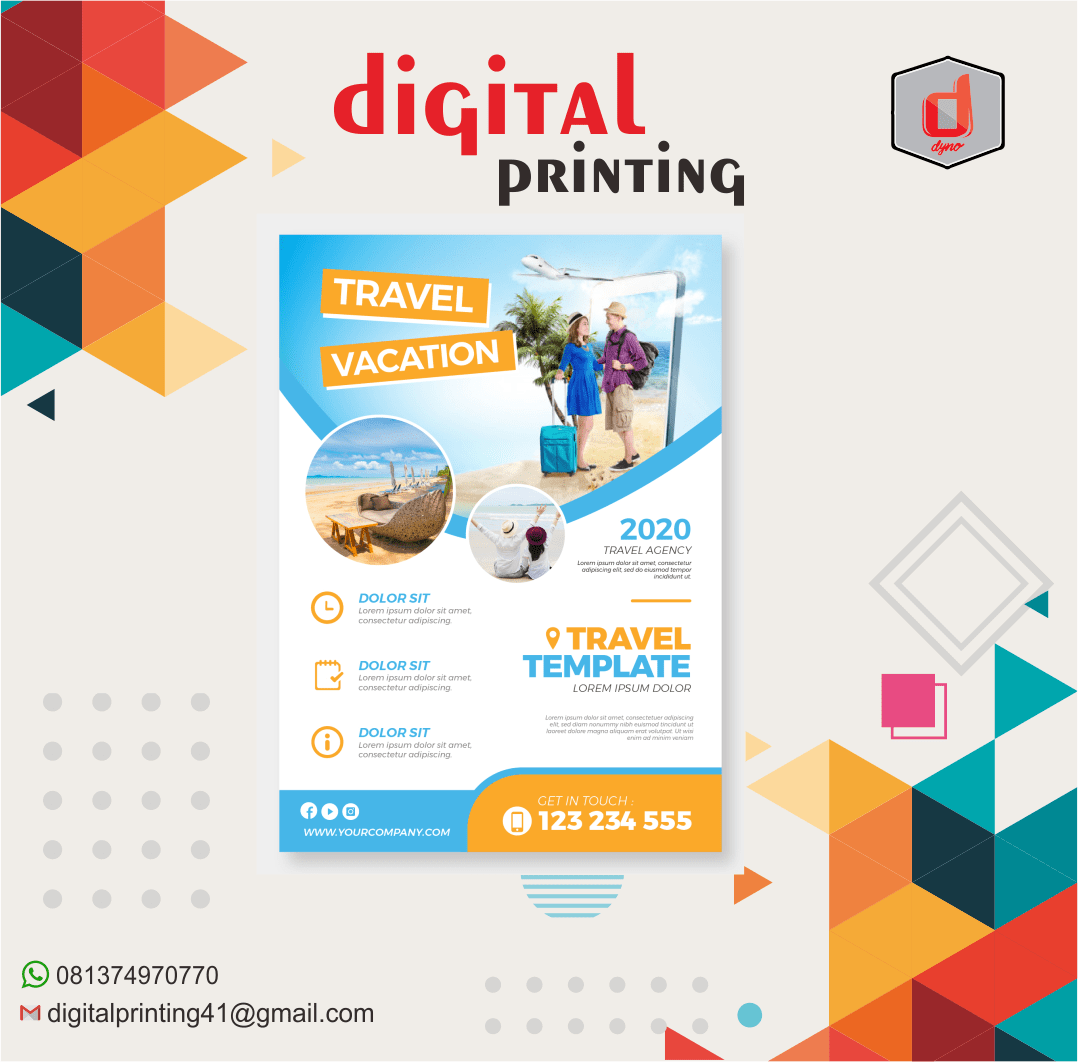 Cetak Brosur Kilat di Jakarta Dyno Digital Printing dan Percetakan Jakarta Timur