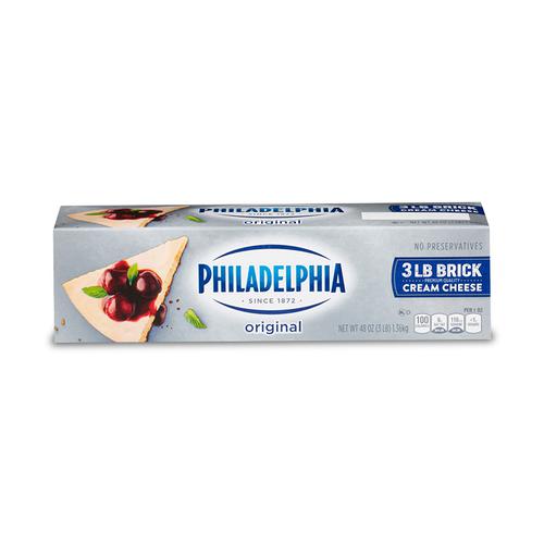 Philadelphia Cream Cheese 1.36 kg / 3 lb JA SHOPEASY