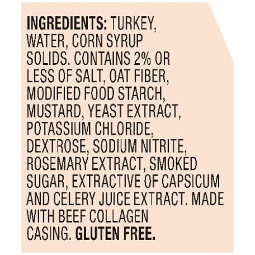 Butterball Turkey Sausage 3 pk/ 369 g/ 13 oz JA SHOPEASY