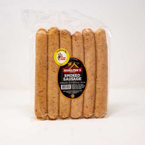 Hamilton's Smoked Sausage 900 g / 1.9 lb JA SHOPEASY