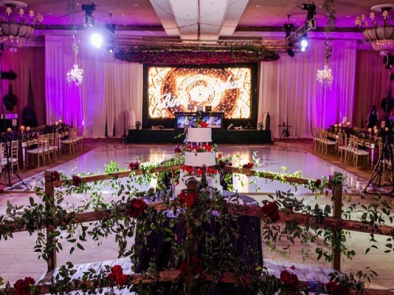 HighQuality and Wider Views of Wedding LED Wall Jasionlight