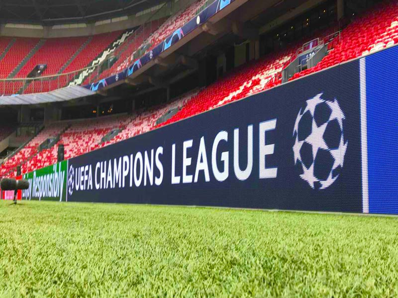 Football LED Video Display And Scoreboard For Sport Stadium