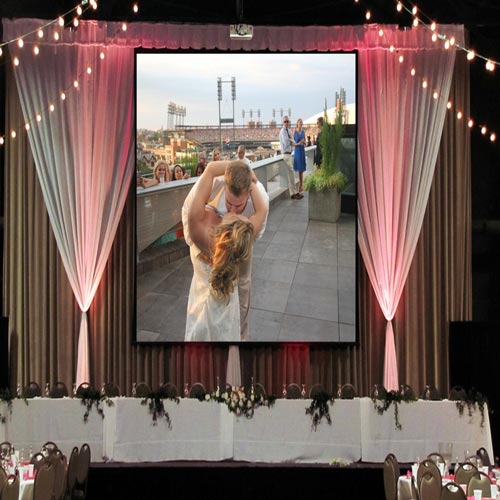 HighQuality and Wider Views of Wedding LED Wall Jasionlight