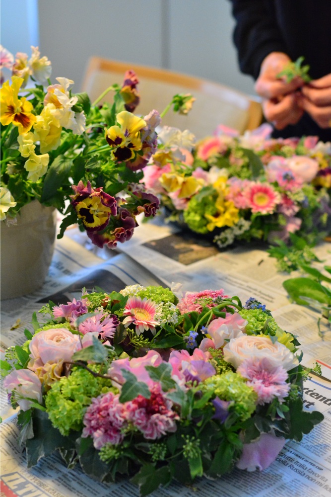 Seasonal Flower Arrangement Lesson ｜ 花のある暮らし Jasmine Style｜フラワーアレンジメント