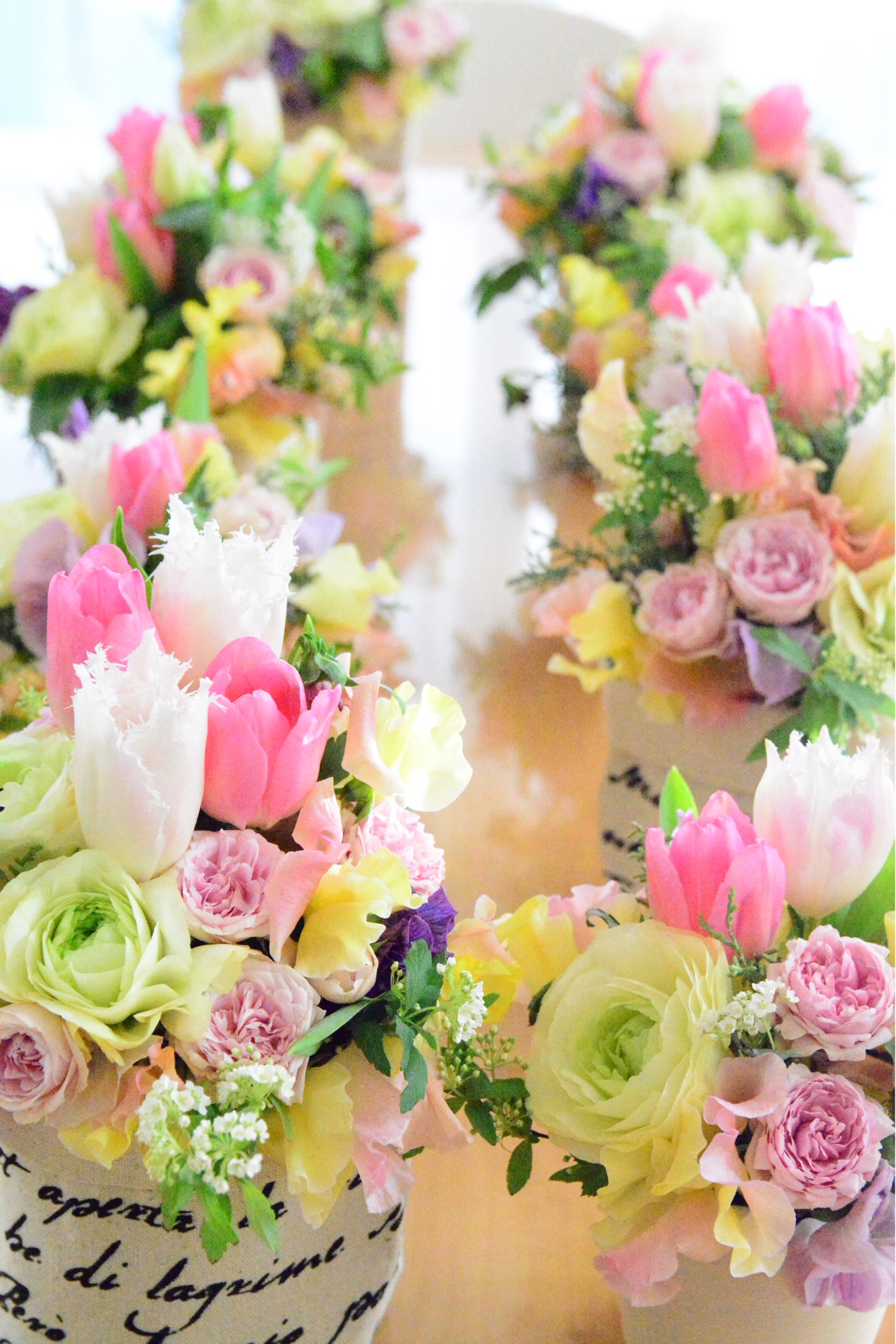 Seasonal Flower Arrangement Lesson ｜ 花のある暮らし Jasmine Style｜フラワーアレンジメント