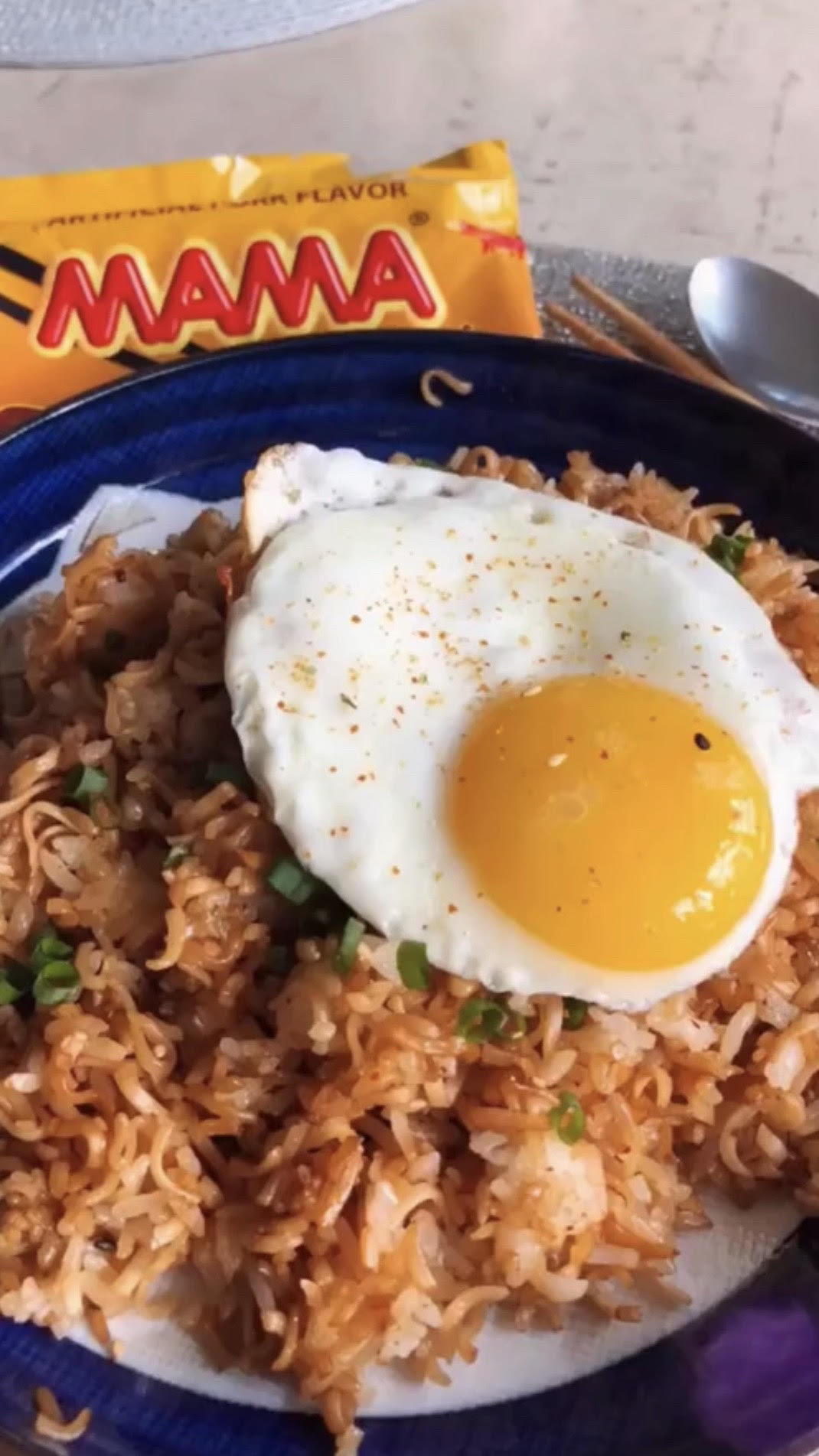 Ramen Noodle Fried Rice Jasmine and Tea