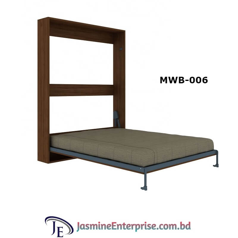 Signature Sleep Queen Murphy Wall Bed With Memory Foam Mattress In