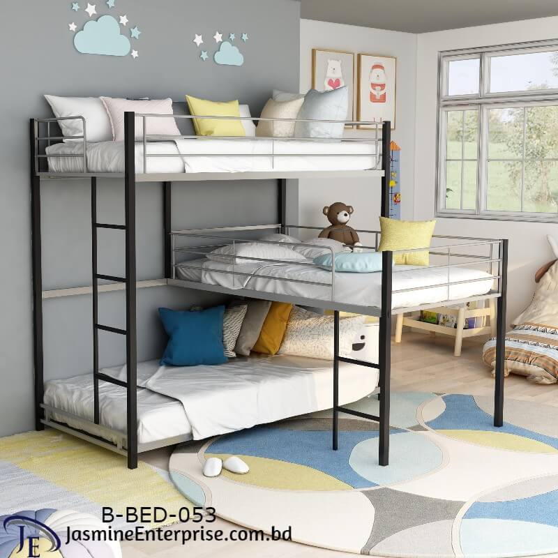 Best Triple Bunk Bed Price In BD For Home, Hostel 53