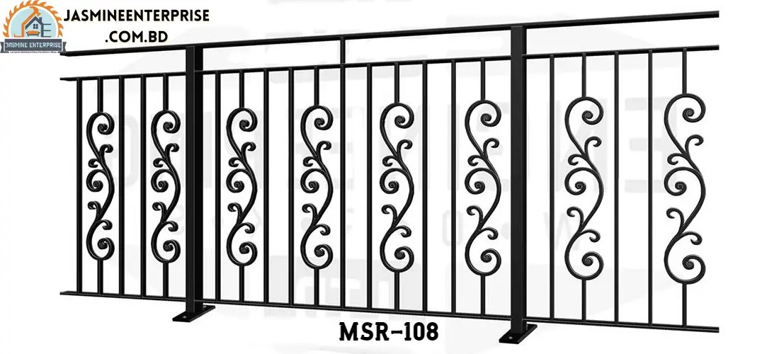 Best MS Balcony Railing Design In BD For Home, Office 108