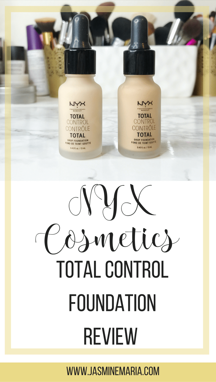 NYX Cosmetics Total Control Foundation Jasmine Maria