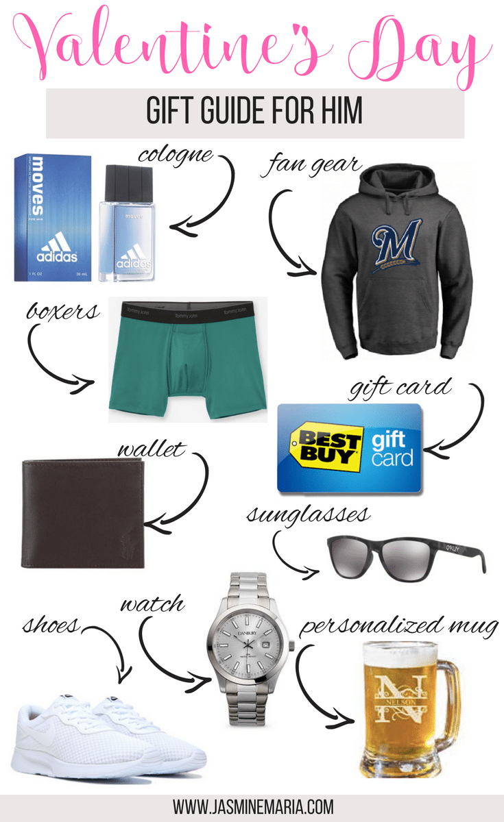 Valentine's Day Gift Guide for HIM Jasmine Maria