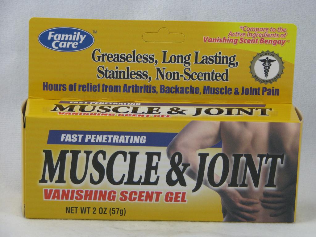 Jasmine Trading, Inc. » FAMILY CARE MUSCLE & JOINT GEL 2 OZ